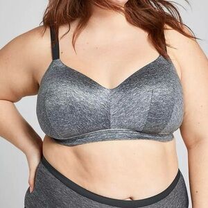Cacique Charcoal Gray Bra